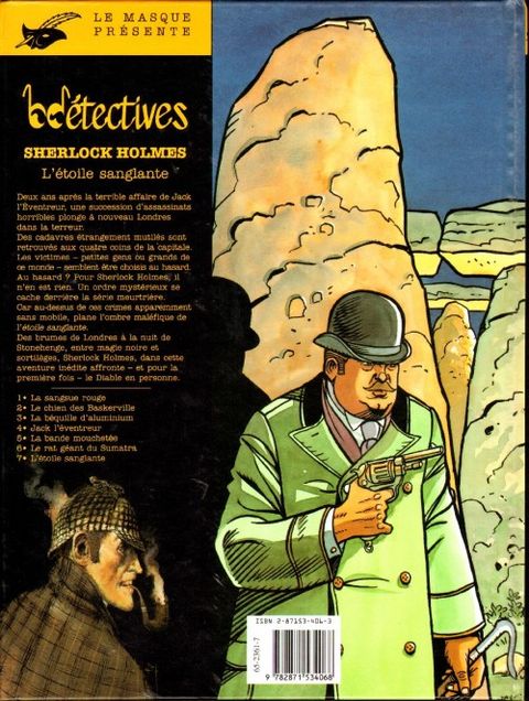 Aperçu de l'album Le Masque présente Sherlock Holmes tome 7 - L'étoile sanglante