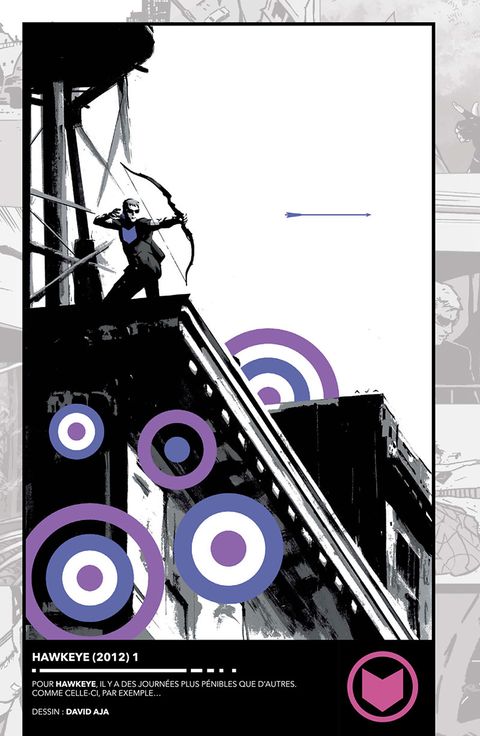 Aperçu de l'album Marvel-verse - Hawkeye