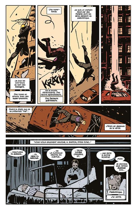 Aperçu de l'album Marvel-verse - Hawkeye