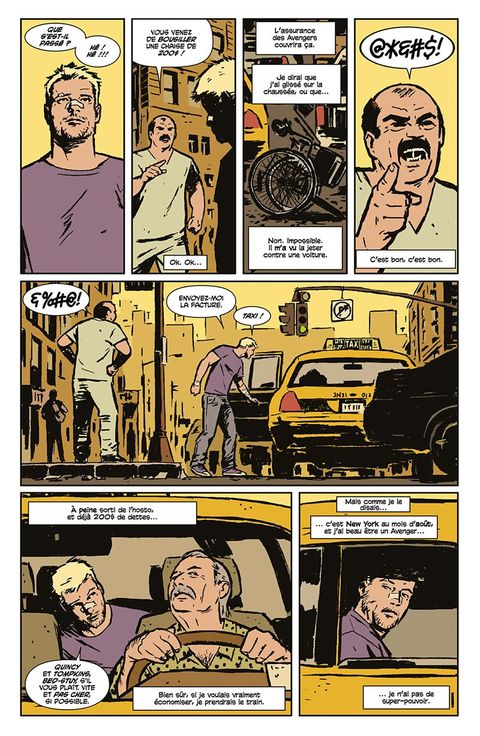 Aperçu de l'album Marvel-verse - Hawkeye
