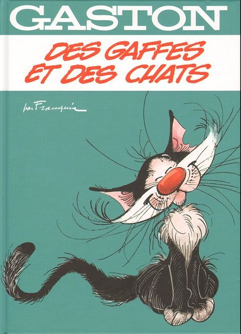 Couverture de l'album Gaston, des gaffes et des chats