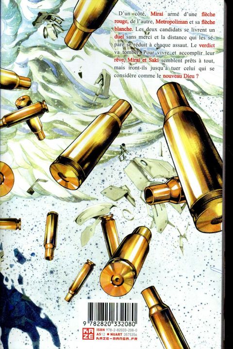 Aperçu de l'album Platinum End tome 8
