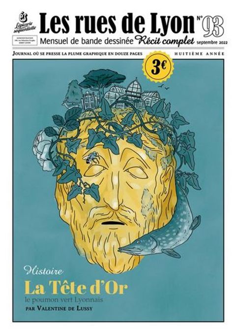 Couverture de l'album La Tête d’Or, le poumon vert lyonnais