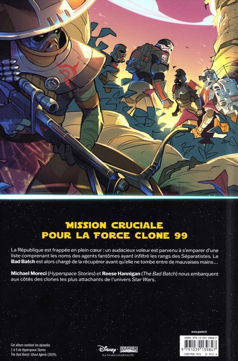 Aperçu de l'album Star Wars : Histoires de l'Hyperespace tome 5 - The Bad Batch : Agents fantômes