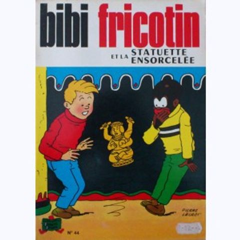 Couverture de l'album Bibi Fricotin et la statuette ensorcelée