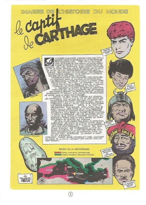 Aperçu de l'album Les Timour tome 5 - Le captif de Carthage