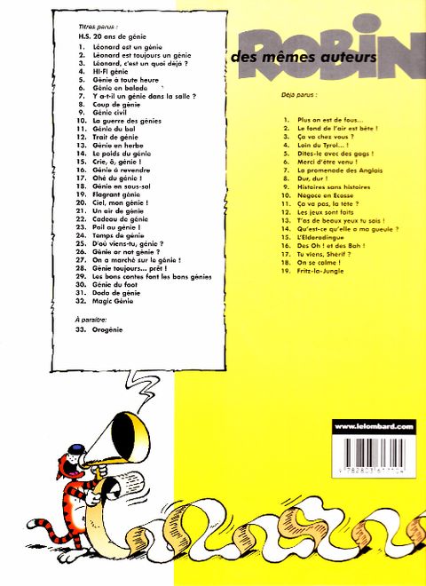 Aperçu de l'album Léonard tome 12 - Trait de génie