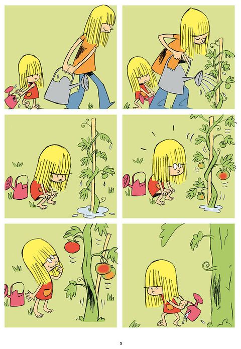 Aperçu de l'album Linette tome 1 - Les pieds qui poussent