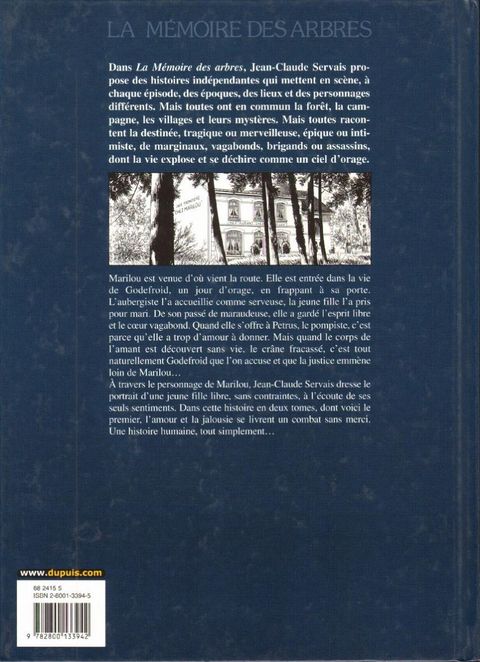Aperçu de l'album La mémoire des arbres tome 11 - Le Tempérament de Marilou Tome 1