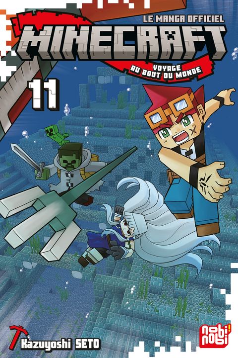 Couverture de l'album Minecraft, le manga officiel