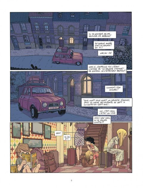 Aperçu de l'album Les beaux étés tome 1 - Cap au sud