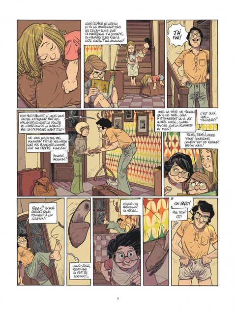 Aperçu de l'album Les beaux étés tome 1 - Cap au sud