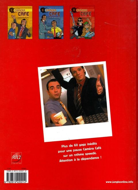 Aperçu de l'album Caméra Café tome 3 - Ça Va Déchirer ce Soir