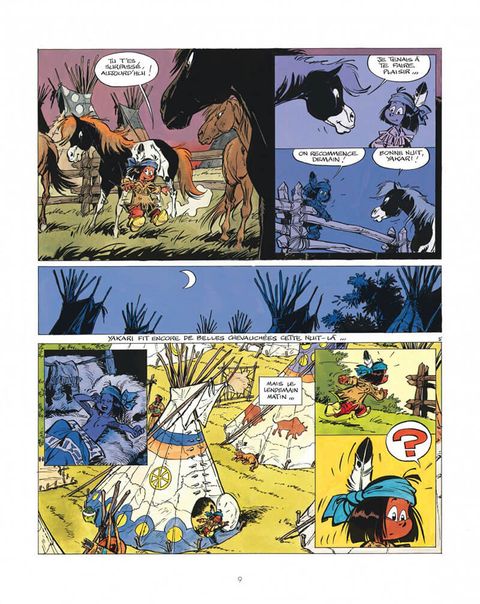 Aperçu de l'album Yakari et ses Amis Animaux tome 1 - L'Ami des Chevaux