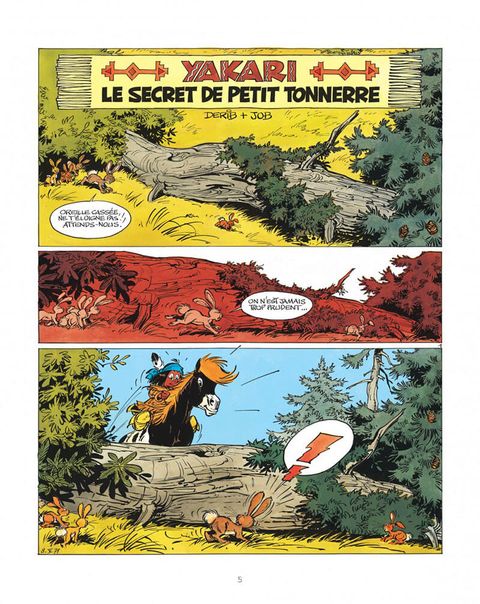 Aperçu de l'album Yakari et ses Amis Animaux tome 1 - L'Ami des Chevaux