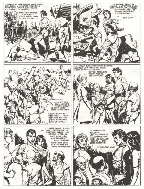 Aperçu de l'album Les Pionniers de l'Espérance - Intégrale tome 4 - 1953 - 1956 : Le jardin fantastique- Caluda