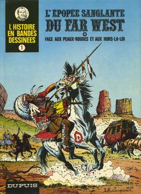 Couverture de l'album L’Epopée sanglante du Far West