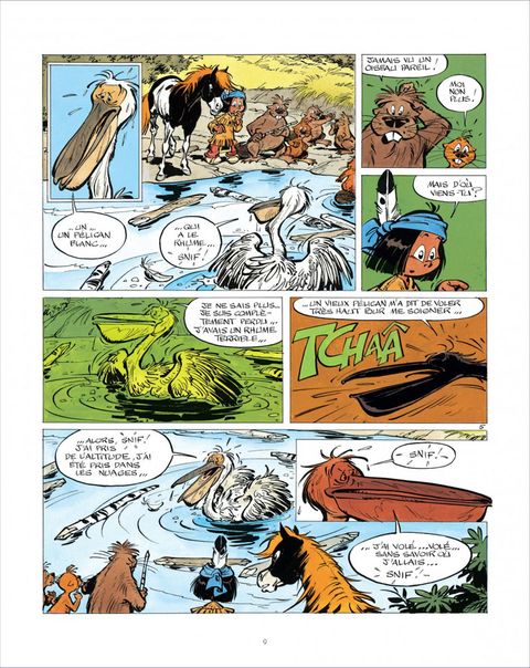 Aperçu de l'album Yakari et ses Amis Animaux tome 6 - L'Ami des Oiseaux