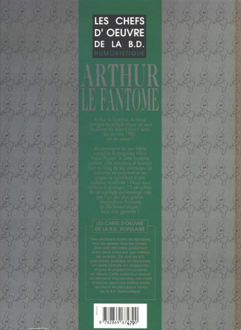 Aperçu de l'album Chefs d'Œuvre de la Bd Populaire tome 5 - Arthur le Fantôme