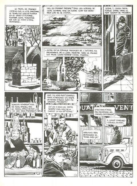 Aperçu de l'album Collection BD Noire (Glénat) - Le tertre de Sherkan