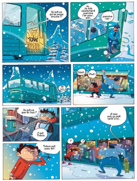 Aperçu de l'album Agathe Saugrenu tome 2 - Masques et Visages