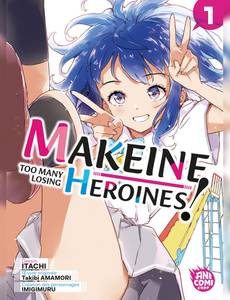 Couverture de la série Makeine - Too many losing heroines