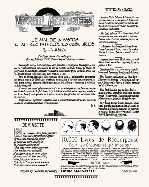 Aperçu de l'album Les Cités Obscures - Hors série tome 1993 - L'Echo des Cités