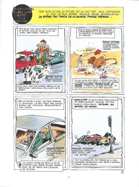 Aperçu de l'album Le Guide en BD tome 3 - Le Guide du self-Control à l'usage des Conducteurs