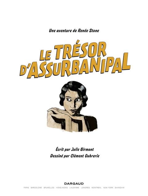 Aperçu de l'album Renée Stone tome 3 - Le trésor d'Assurbanipal