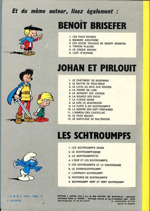 Aperçu de l'album Johan et Pirlouit tome 2 - Le maître de Roucybeuf