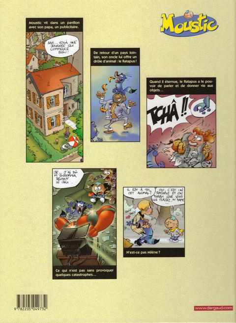 Aperçu de l'album Moustic tome 1 - Bon Millénaire m'sieur Luberlu