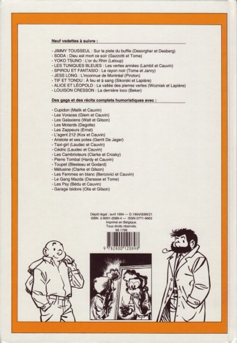 Aperçu de l'album Le Journal de Spirou (Albums) tome 218