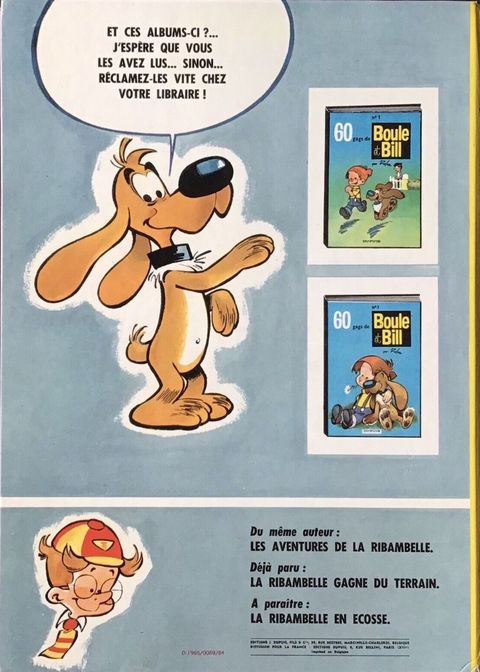 Aperçu de l'album Boule et Bill tome 3 - 60 Gags n°3