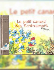 Couverture de l'album Le petit canard des schtroumpfs