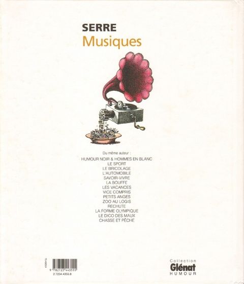 Aperçu de l'album Serre (One-shot) tome 1993 - Musiques