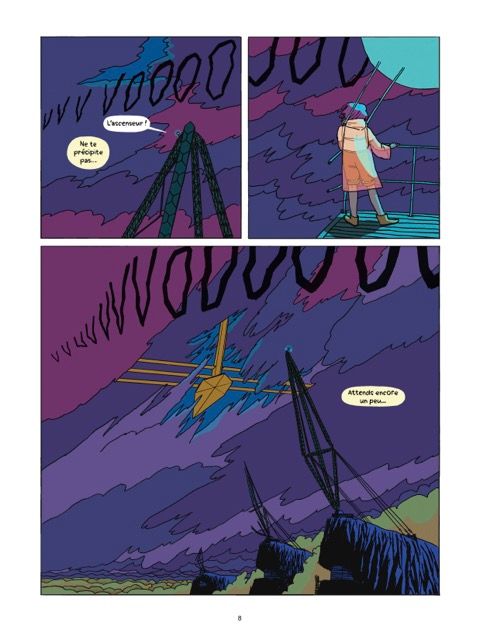 Aperçu de l'album Avaler la Lune tome 1 - L'Ascenseur