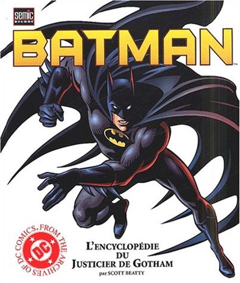 Couverture de l'album L'encyclopédie du Justicier de Gotham