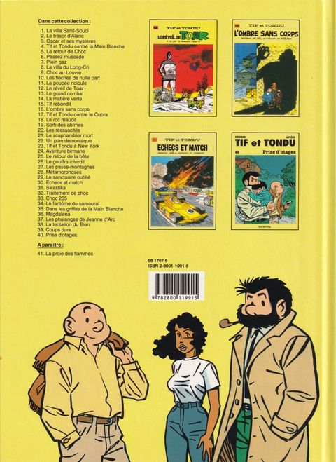 Aperçu de l'album Tif et Tondu tome 40 - Prise d'otages