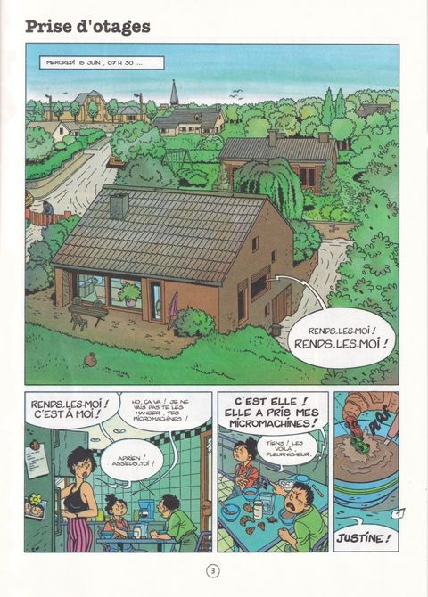 Aperçu de l'album Tif et Tondu tome 40 - Prise d'otages