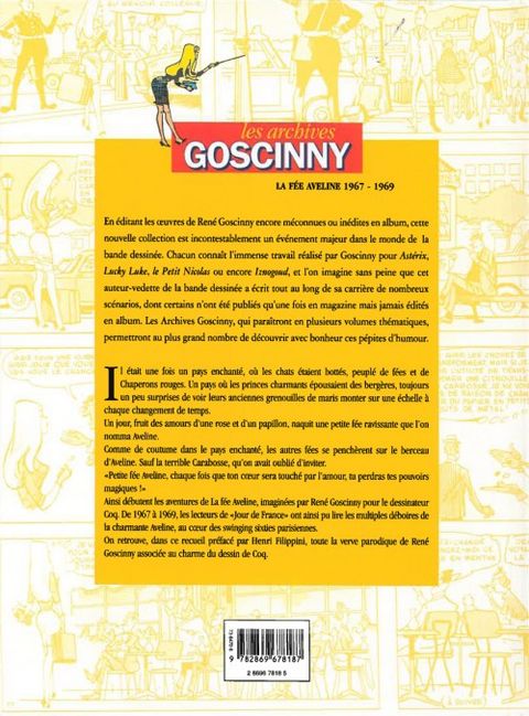 Aperçu de l'album Goscinny (Les Archives) tome 3 - Le Fée Aveline 1967-1969