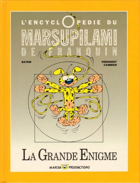 Couverture de l'album L'Encyclopédie du Marsupilami de Franquin - La grande enigme