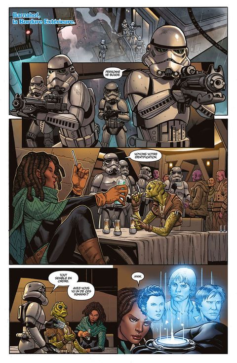 Aperçu de l'album Star Wars (2015) tome 10 - La Fuite