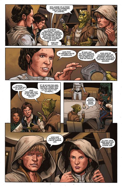 Aperçu de l'album Star Wars (2015) tome 10 - La Fuite