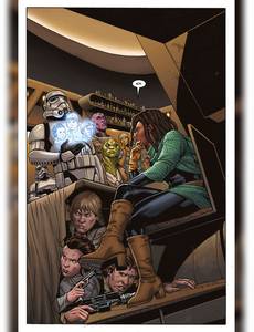 Aperçu 8 de l'album Star Wars (2015) tome 10 - La Fuite