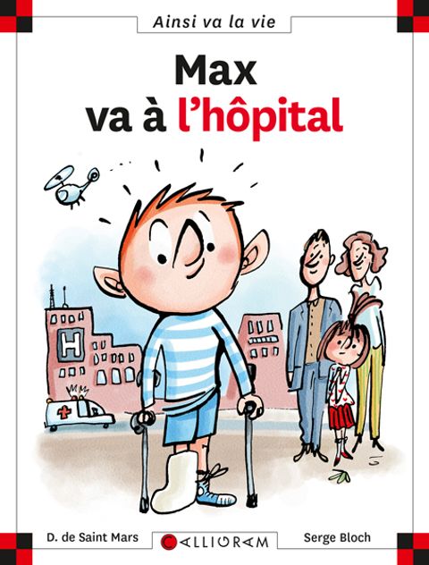 Couverture de l'album Max va à l'hôpital