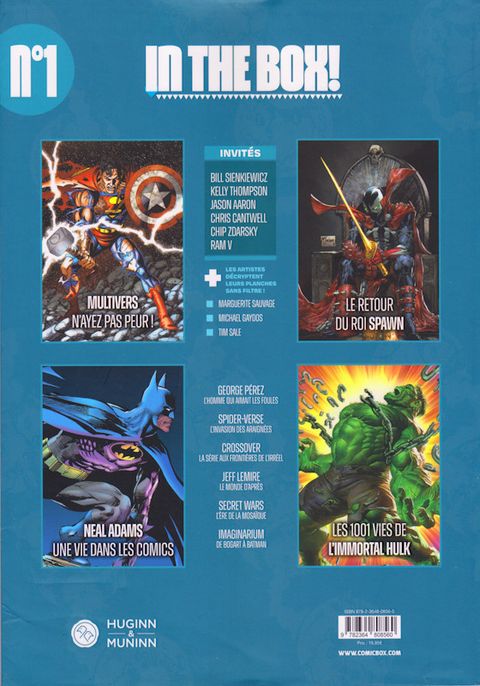 Aperçu de l'album Comic Box (annuel) tome 1 - Comic Box, la revue