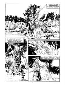 Aperçu 2 de l'album Serpieri - L'Ouest Americain tome 2013 - Chaman
