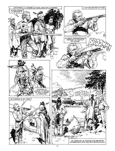 Aperçu de l'album Serpieri - L'Ouest Americain tome 2013 - Chaman