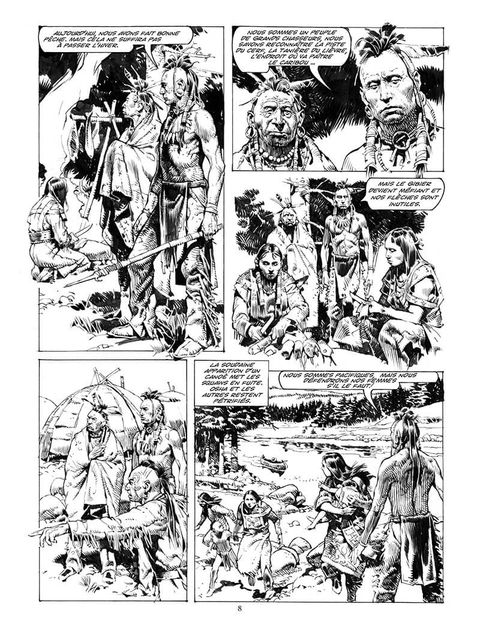 Aperçu de l'album Serpieri - L'Ouest Americain tome 2013 - Chaman