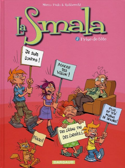 Couverture de l'album La Smala tome 2 - Prise de Tête